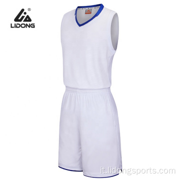 Basketball Jersey Unifort Design delle maglie da basket personalizzate